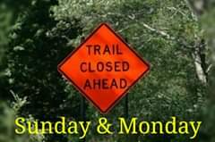 **Announcement** Closed Sunday & Monday ONLY.