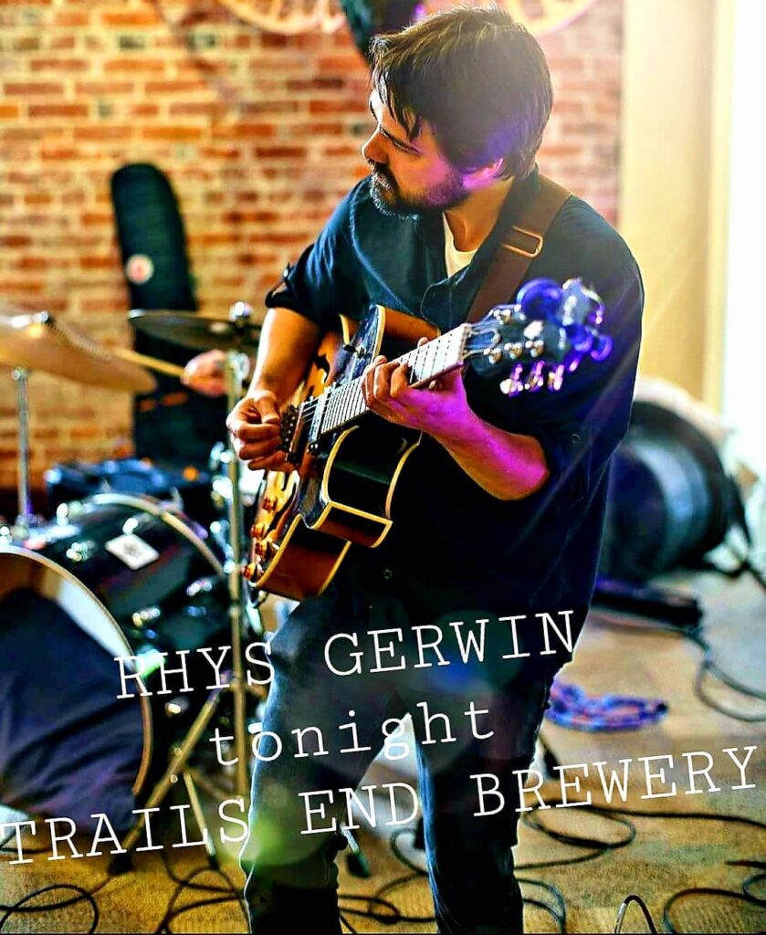 Rhys Gerwin is back tonight starting at 6! Come enjoy good beer, food, music and vib…