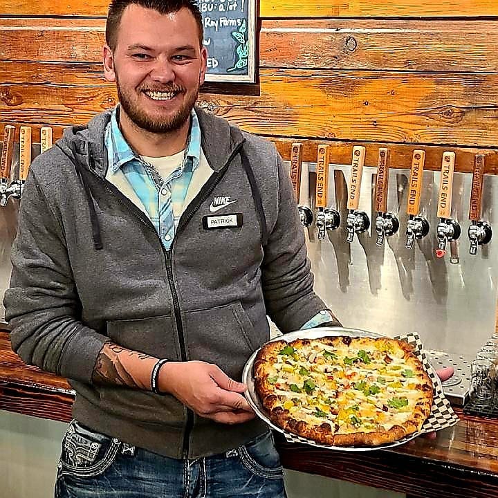 Week 5 of our TRAIL GUIDE pizza contest is Patrick with his CPR! This pizza has a to…