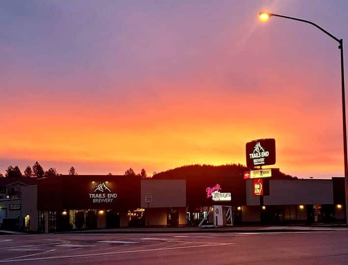 What a beautiful sky over Trails End, Coeur d’Alene, Idaho this morning. Its goi