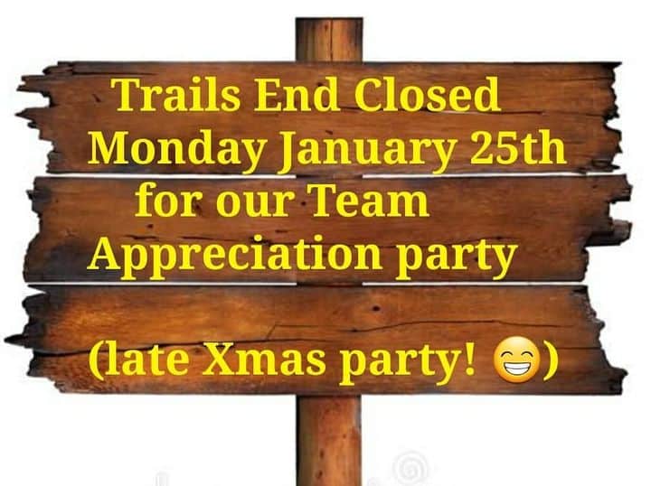 Thank you for understanding. See you tomorrow! Cheers! ? #trailsendbrewery #pnw