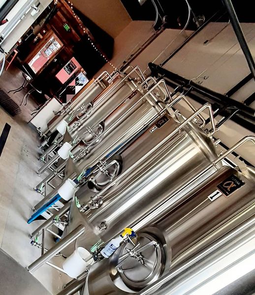 All of that stainless steel full of glorious craft beer ?