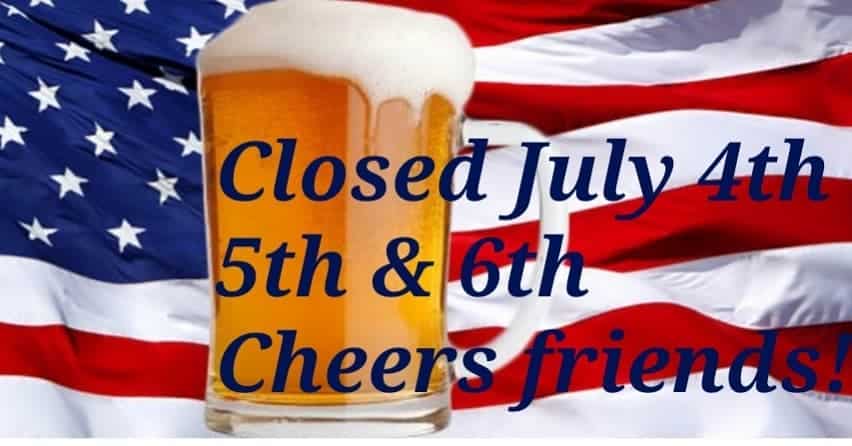 It’s a been a year! We are closing Sunday 4th of July so we can all enjoy our fa
