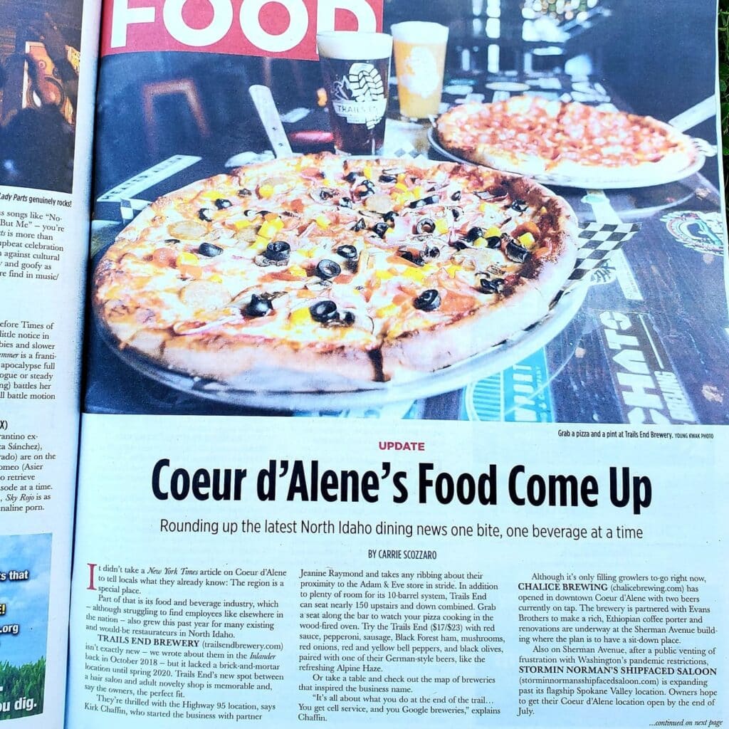 Thank you Inlander for the great little article! It’s an honor to be featured al