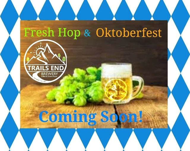 Getting excited and geared up for FRESH HOP season, and a HUGE OKTOBERFEST party