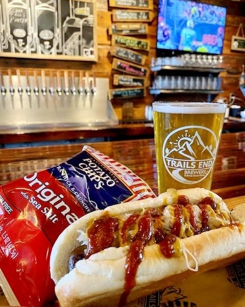 Come on down for football, a Seasonal beer and a brat! 🍺🌭🏈🍂