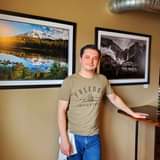 Meet our talented Beertender and photographer Ron. He has pictures on display th