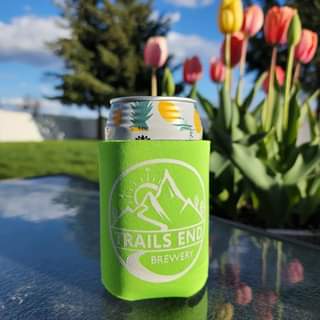 New lime green coozies are here in time for this beautiful weather! 🍺🌷🌞 #trailse