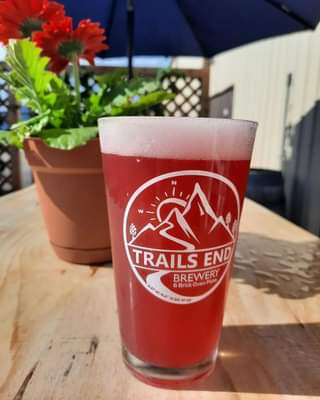 Danny brought back his Huckleberry Berliner Weiss! On tap today!
