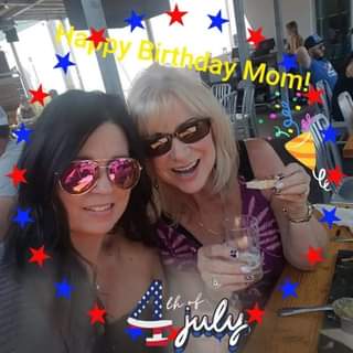 🇺🇸🎉Happy Birthday Momma Judy! And Happy 4th of July weekend to everyone! Be safe