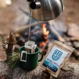Come in and grab a trail pack of coffee for your backpack or camping trip by loc