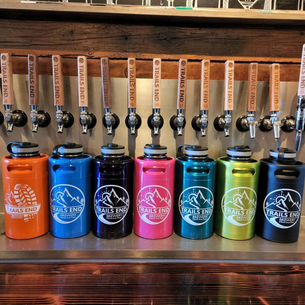 So many Growler colors. So many beers to choose from. So many adventures to be h