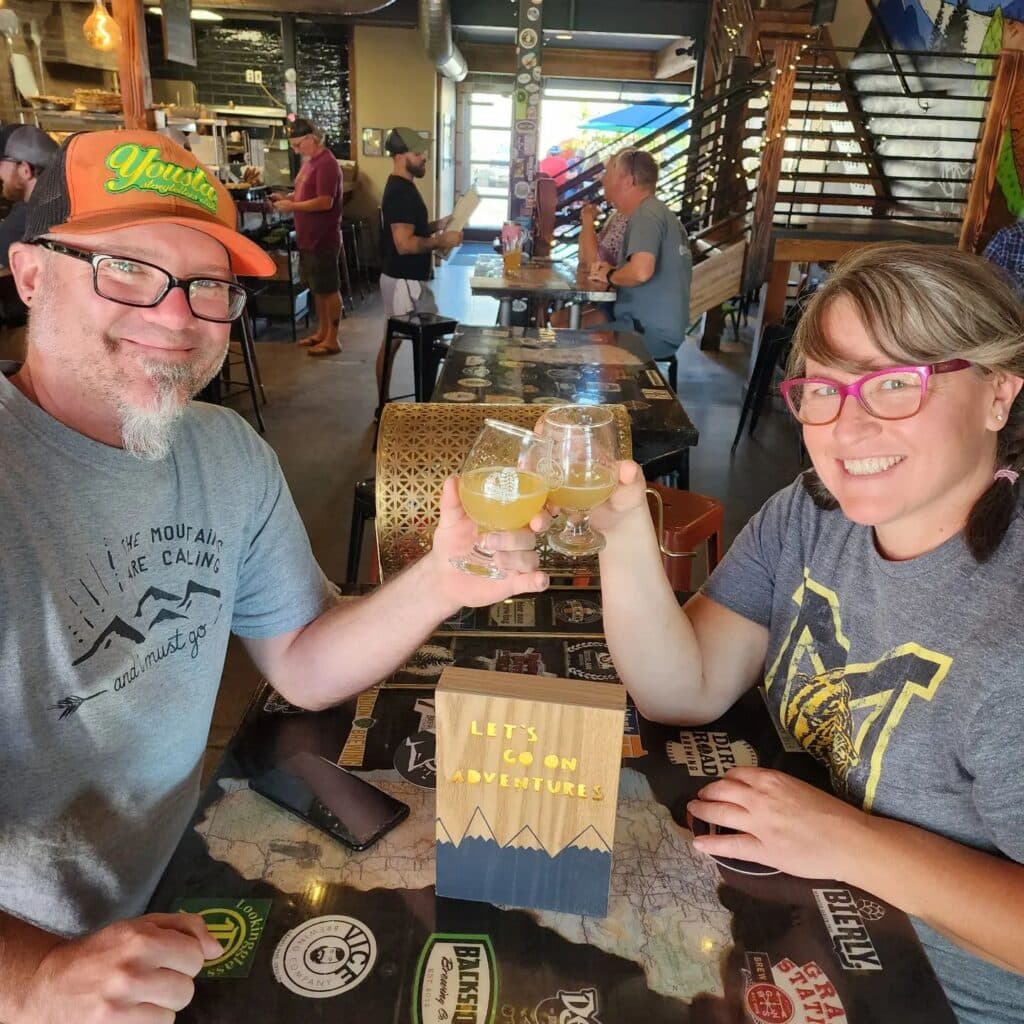 We got a winner! They chose from a “bucket o stuff”! 🍻